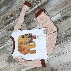 Brown Bear Pajamas -Size 3t